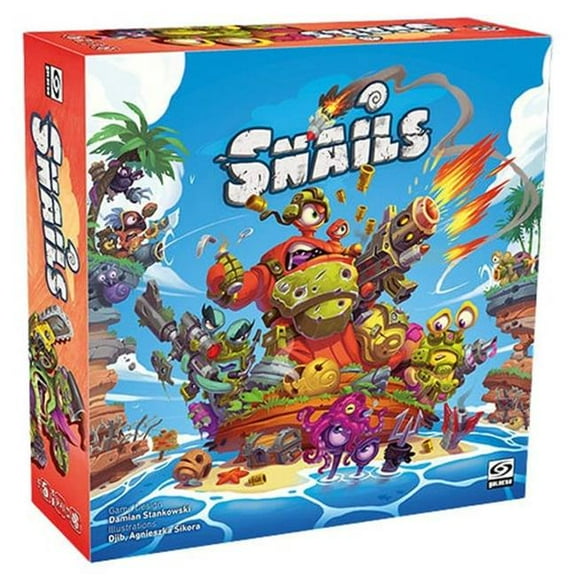 Galakta GALENSNL01 Snails Board Game