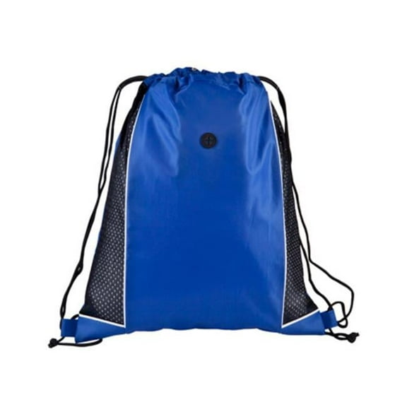 Sport Jersey Drawstring Backpack - Blue