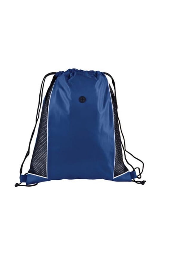 Sport Jersey Drawstring Backpack - Navy