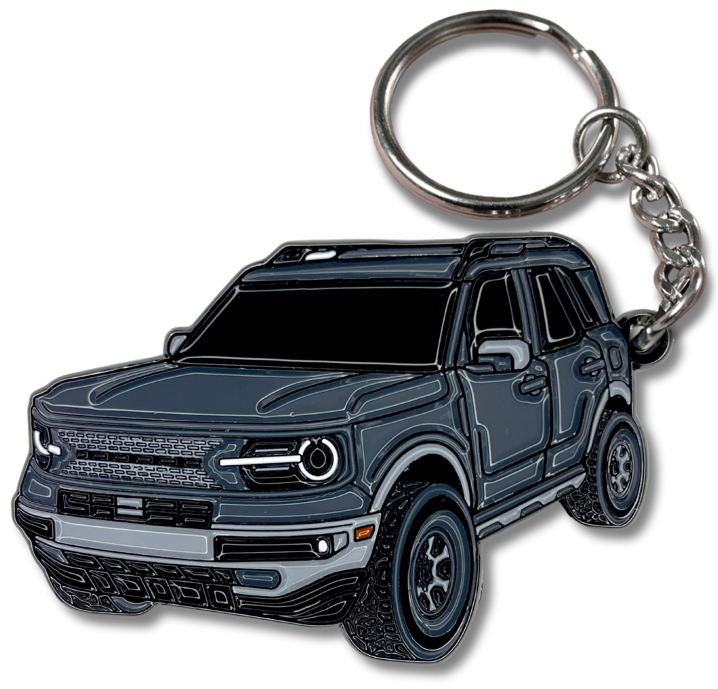 Sport Keychain compatible with Ford Bronco Sport Accessories 2023 2024 ...