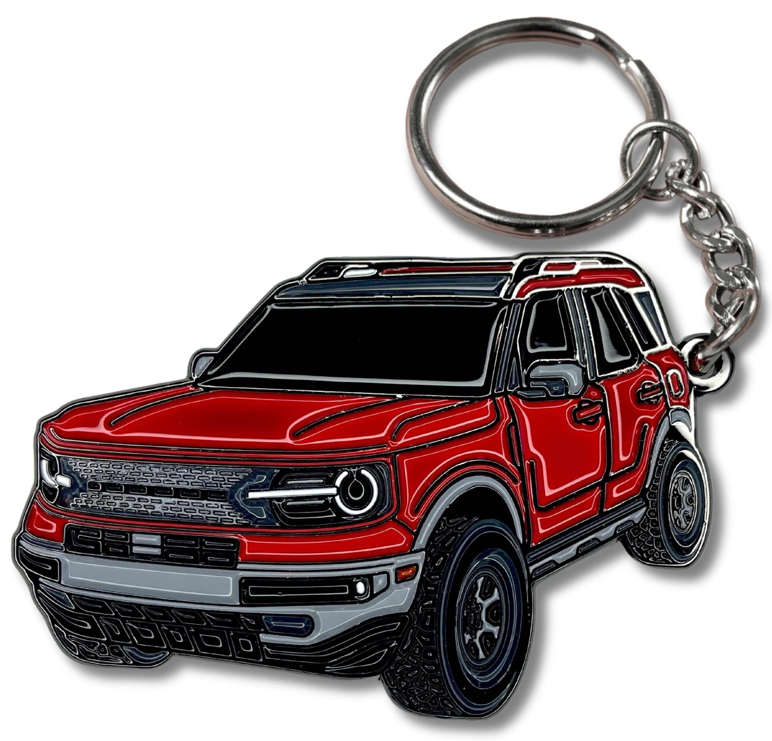 Ring Fob Rugged Rugged Sport-Style Key Fob Cover with Durable Keychain for 2023 2024 ...