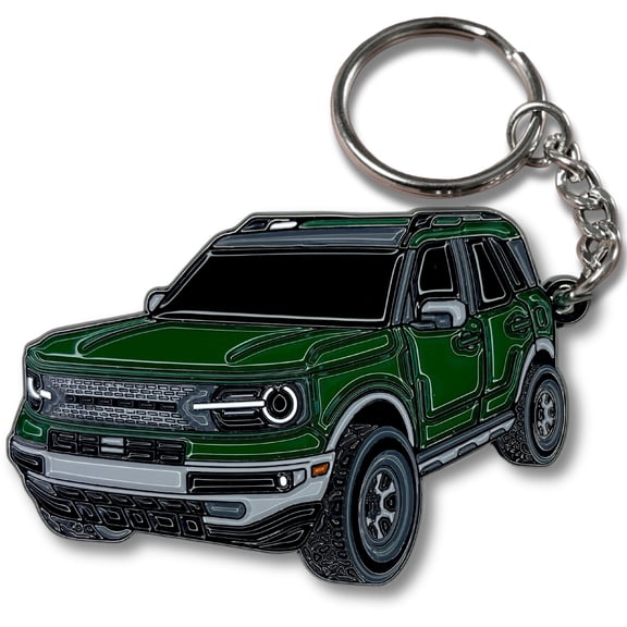 Sport Keychain compatible with Ford Bronco Sport Accessories 2023 2024 4 door Car Key Chain Fob Cover