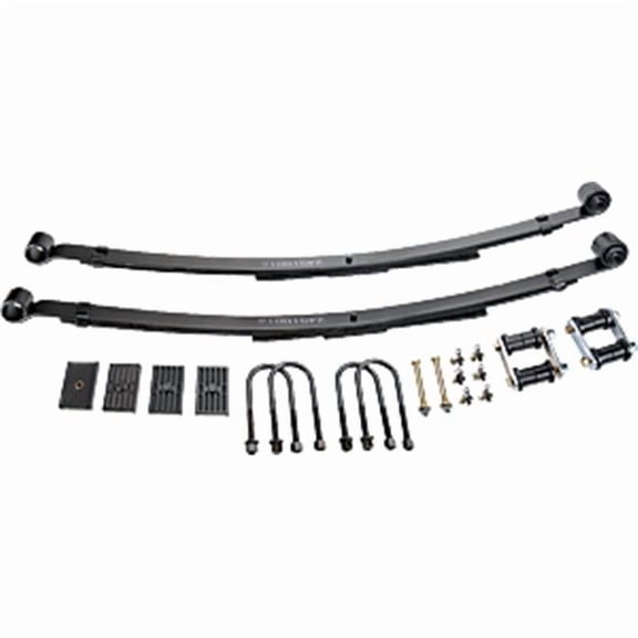 Sport Leaf Spring Kit for 1967-1969 Camaro & Firebird - Black - Rear - Enhanced Stability