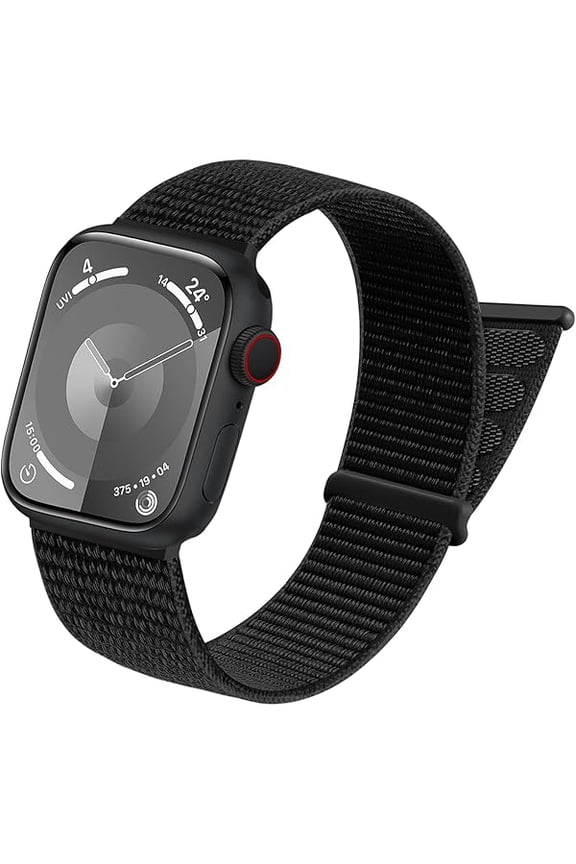 Sport Loop Band Compatible with Apple Watch Bands for Women 44mm 46mm 45mm 49mm 42mm 38mm 40mm 41mm men,Stretch Adjustable Braided Nylon Straps for iWatch Series 11/10/9/8/7/6/5/4/3/2/1/SE/Ultra