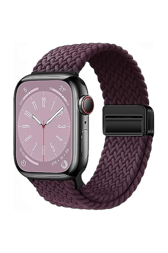 Sport Loop Compatible with Apple Watch Band 38mm 40mm 41mm 42mm 44mm 45mm 46mm 49mm for Women Men,Magnetic Strap Stretchy Braided Wristband for iWatch Series 11 10 9 8 7 6 5 4 SE Ultra 3 2 1