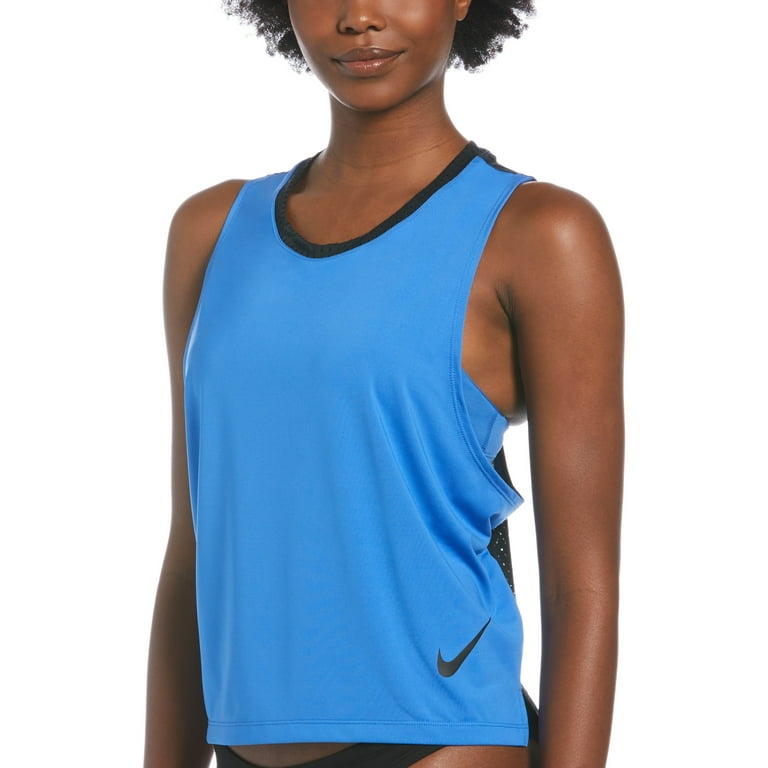 Sport Mesh Racerback Swim Cover Up Pacific Blue XL Walmart