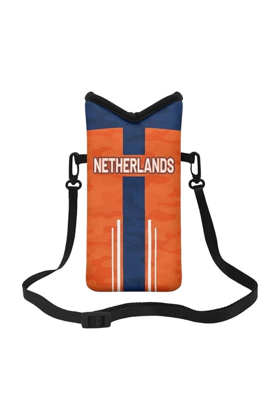 Sport Mini Bag for Football Matches, Soccer Fan Sackpack with Team Print, Lightweight Nylon Drawstring Shoulder Bag for Sports Events Daily Use