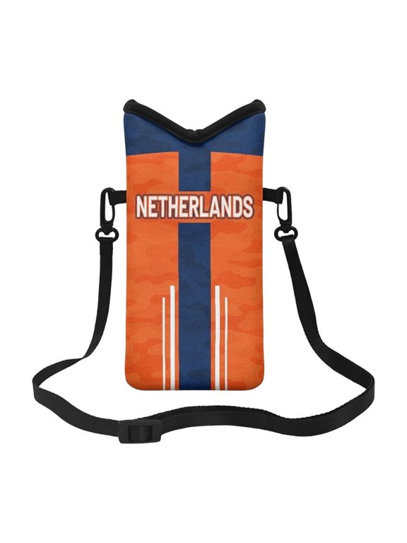 Sport Mini Bag for Football Matches, Soccer Fan Sackpack with Team Print, Lightweight Nylon Drawstring Shoulder Bag for Sports Events Daily Use