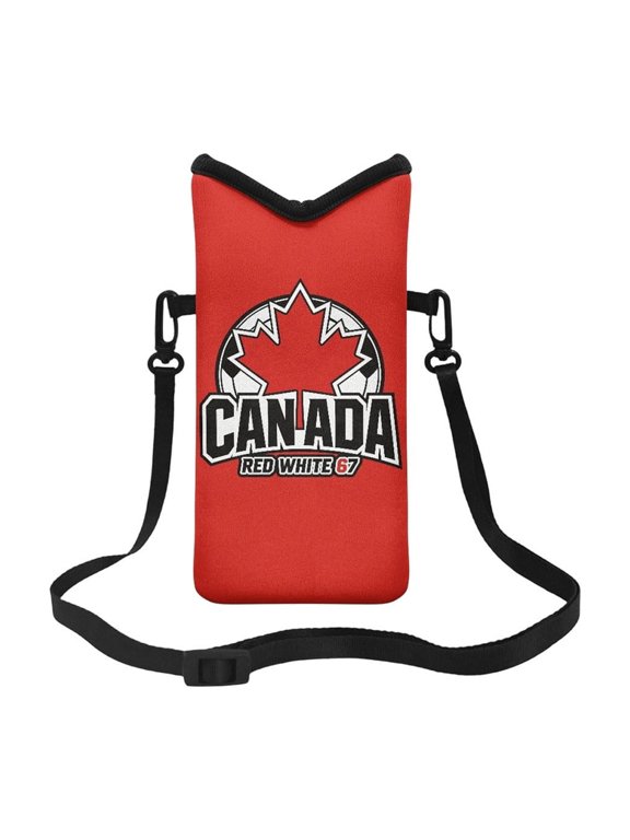 Sport Mini Bag for Football Matches, Soccer Fan Sackpack with Team Print, Lightweight Nylon Drawstring Shoulder Bag for Sports Events Daily Use
