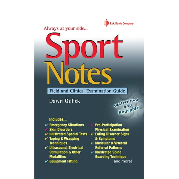 Sport Notes: Field & Clinical Examination Guide, (Spiral-Bound)