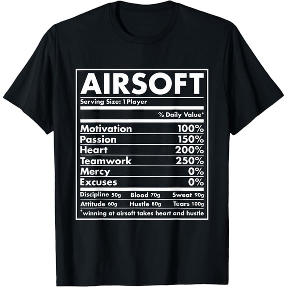 Sport Nutrition Airsoft T T-Shirt