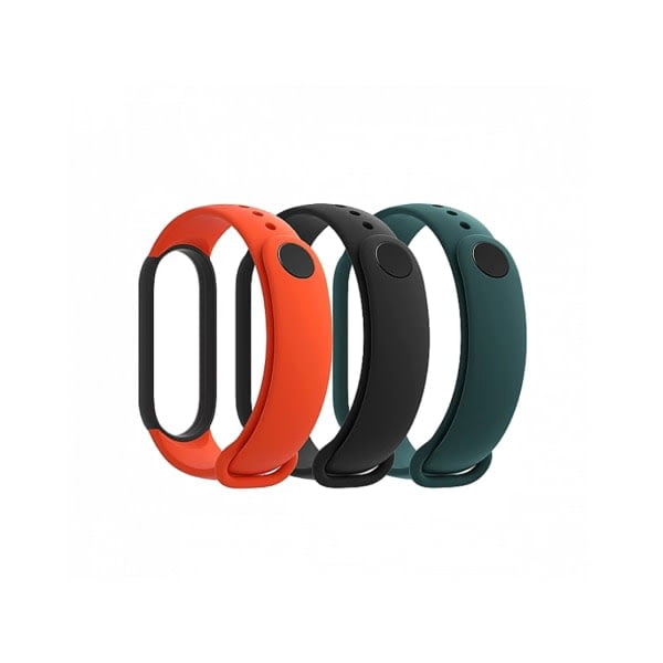Sport Package Xiaomi Mi Smart Band 5 (Black, Orange and Green)