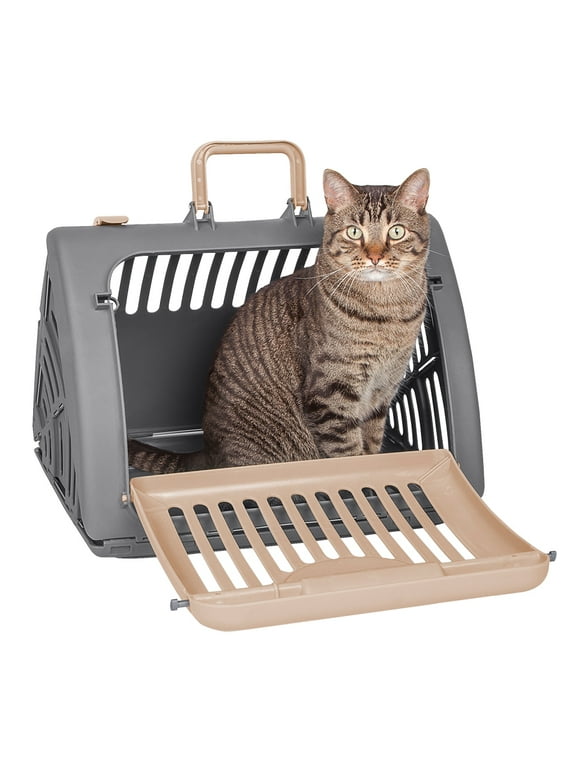 Sport Pet Designs, Cat Carriers, Foldable Plastic Travel Pet Carrier, for Cats 5-25 lb., 1 Piece