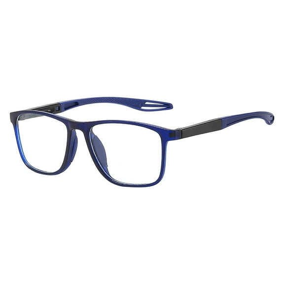 Sport Photochromic Bifocal Reading Glasses for Men | Multi-Focus Presbyopia Eyewear | Lightweight HD Lenses | Blue Light Filter | Scratch-Resistant | Includes Case & Cloth | Blue/Red/Gray/Orange