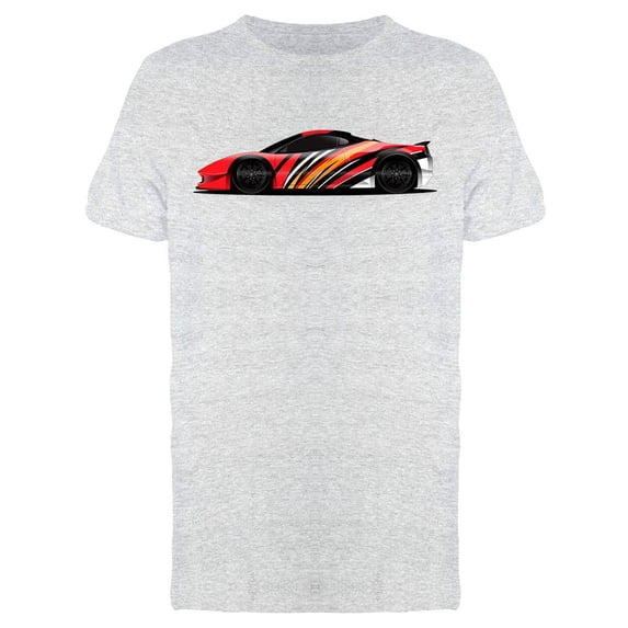 Sport Racer Car T-Shirt Men -Image by Shutterstock, Male XX-Large