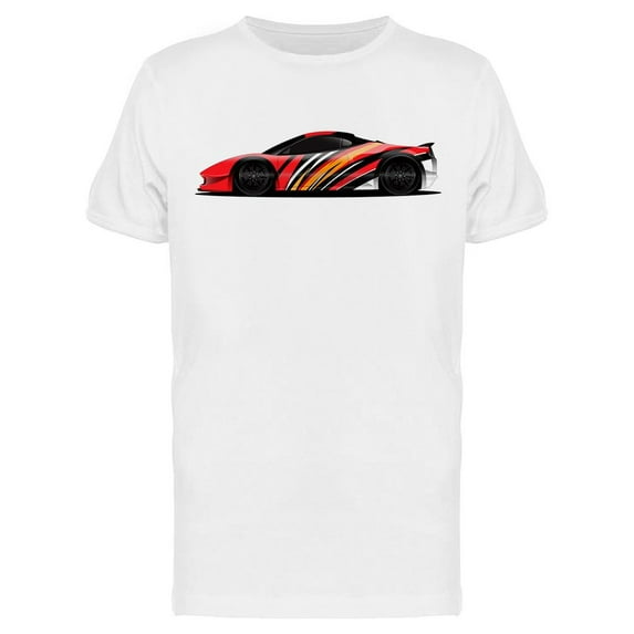 Sport Racer Car T-Shirt Men -Image by Shutterstock, Male XX-Large