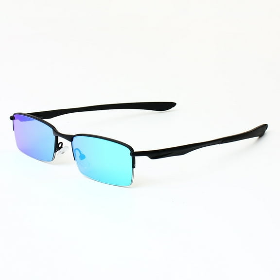 Sport Riding Retro Square Sunglasses 5040 – UV400 Polarized Lens, Lightweight Metal Frame