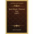 thumbnail image 1 of Sport Royal, I Warrant You! (1897) (Paperback), 1 of 1