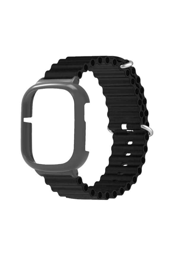 Sport Silicone Band Adjustable Wristwatch Strap Skin Friendly For Replacement