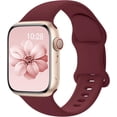 thumbnail image 1 of Sport Silicone Band Compatible with Apple Watch Bands 40mm 38mm 41mm 44mm 45mm 42mm 49mm Women Men,Soft Wristband Waterproof Replacement Sport Strap for iWatch Bands Series 9 8 7 6 5 4 3 2 1 SE Ultra, 1 of 7