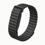 Sport Silicone Band for Google Fitbit Air, Replacement Magnetic WristBand Strap,Black