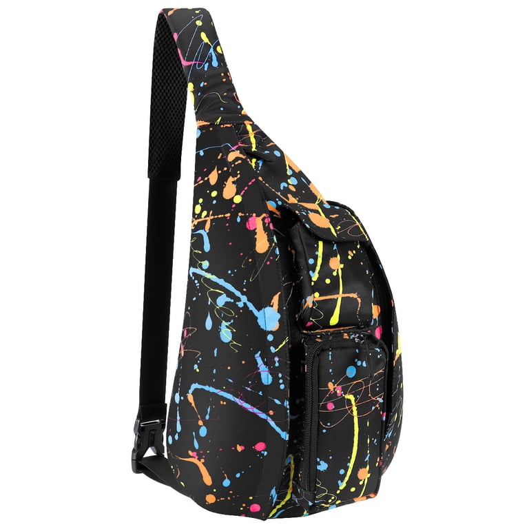 Sling Backpack Crossbody Bag Travel Outdoor Sport Casual Daypack Adjustable Amazon.com: LAMMOK Large Sling Backpack, Sling Chest Bag  main image 3