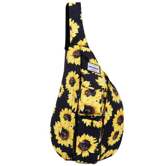 HAWEE Sling Bag Sling Crossbody Bag Daypack Lightweight with Adjustable Shoulder Strap Travel Hiking Men Women