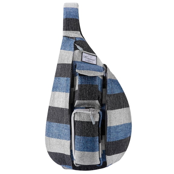 HAWEE Sling Bag Sling Crossbody Bag Daypack Lightweight with Adjustable Shoulder Strap Travel Hiking Men Women