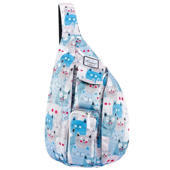 HAWEE Sling Bag Sling Crossbody Bag Daypack Lightweight with Adjustable Shoulder Strap Travel Hiking Men Women