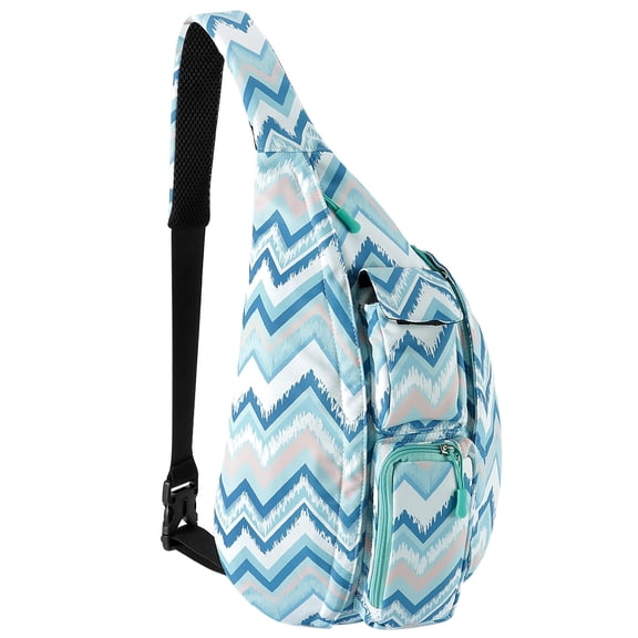 HAWEE Sling Bag Sling Crossbody Bag Daypack Lightweight with Adjustable Shoulder Strap Travel Hiking Men Women