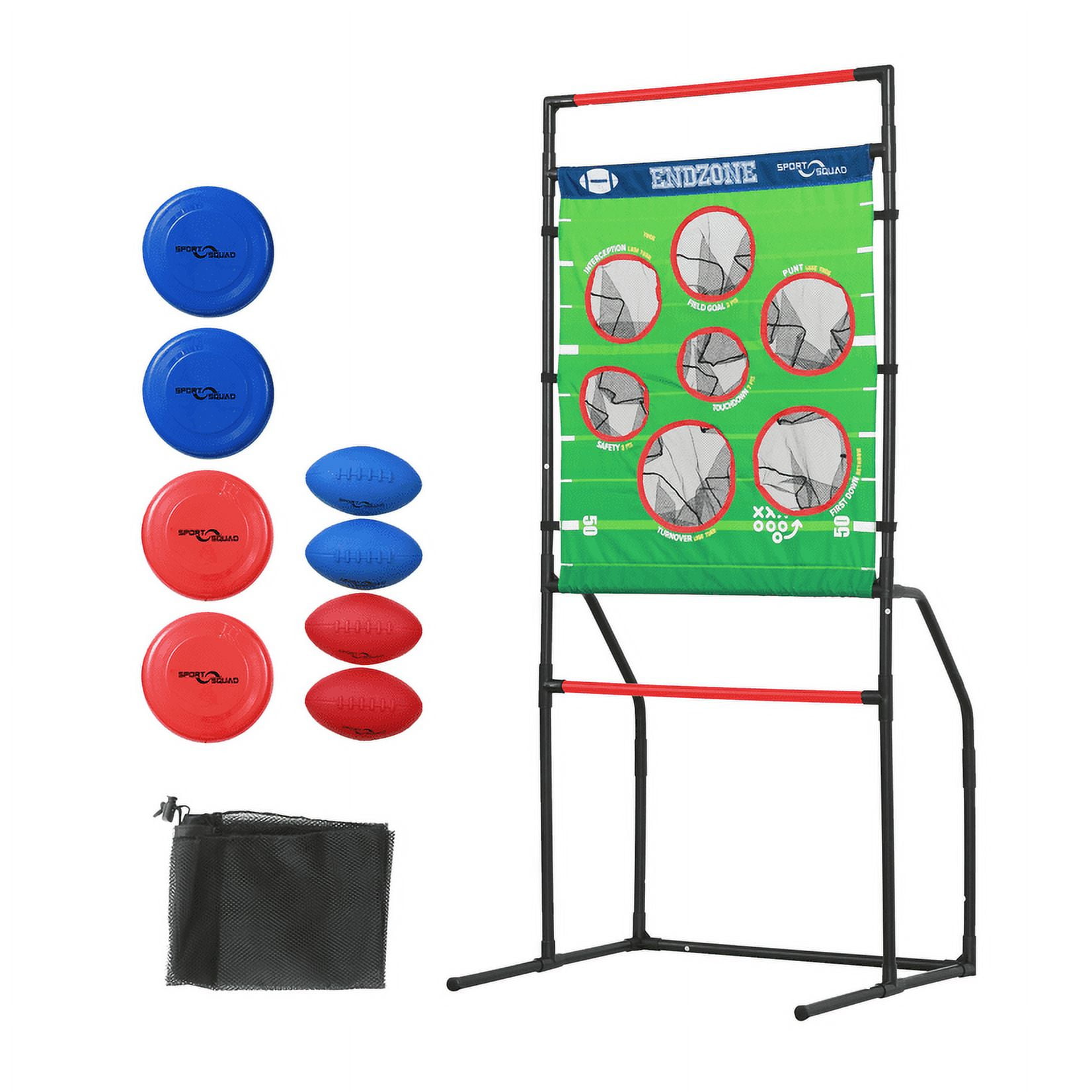 Sport Squad Endzone Challenge 2in1 Football Toss and Flying Disc