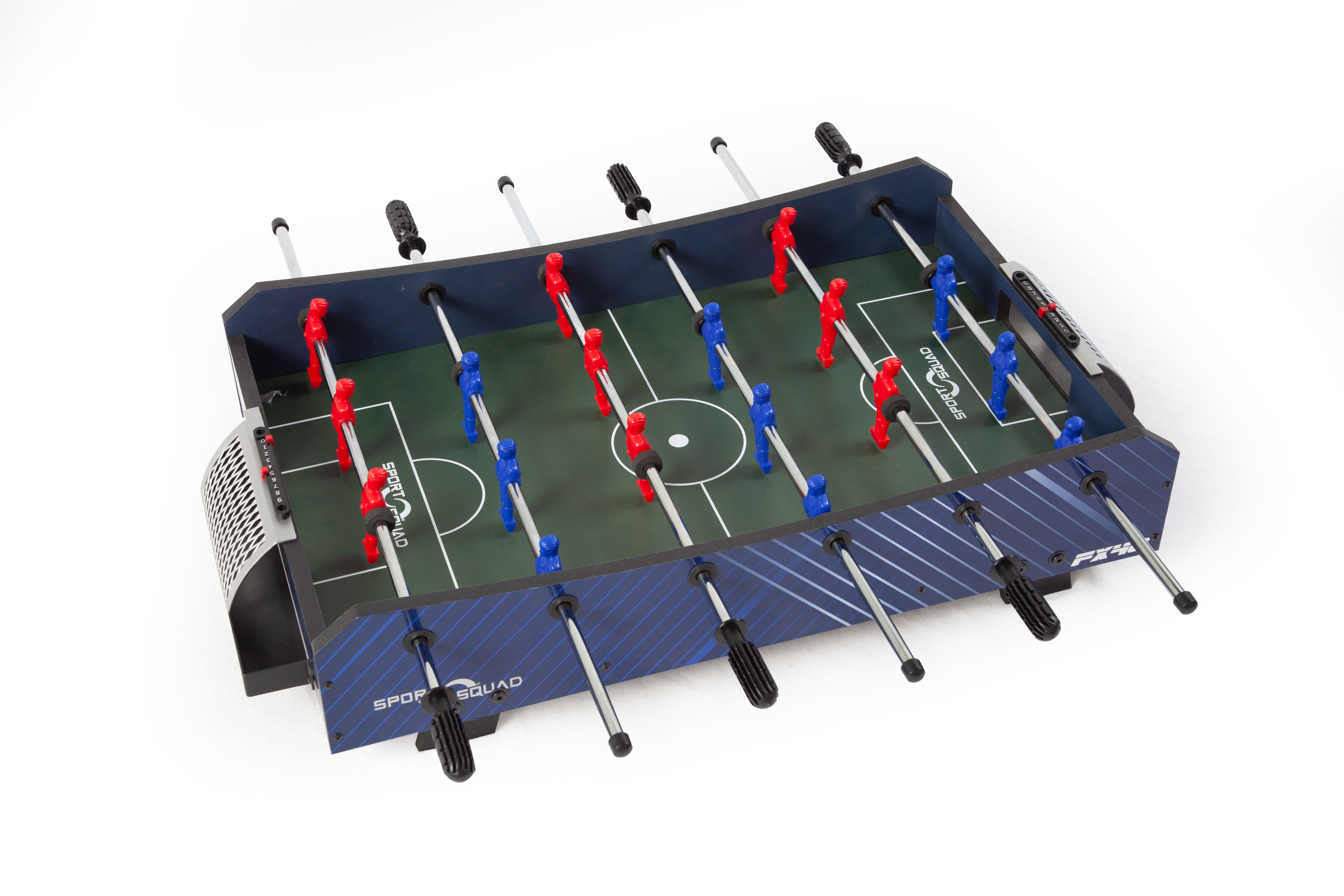 Sport Squad FX40 Compact Mini Tabletop Foosball Table, Blue - image 1 of 6