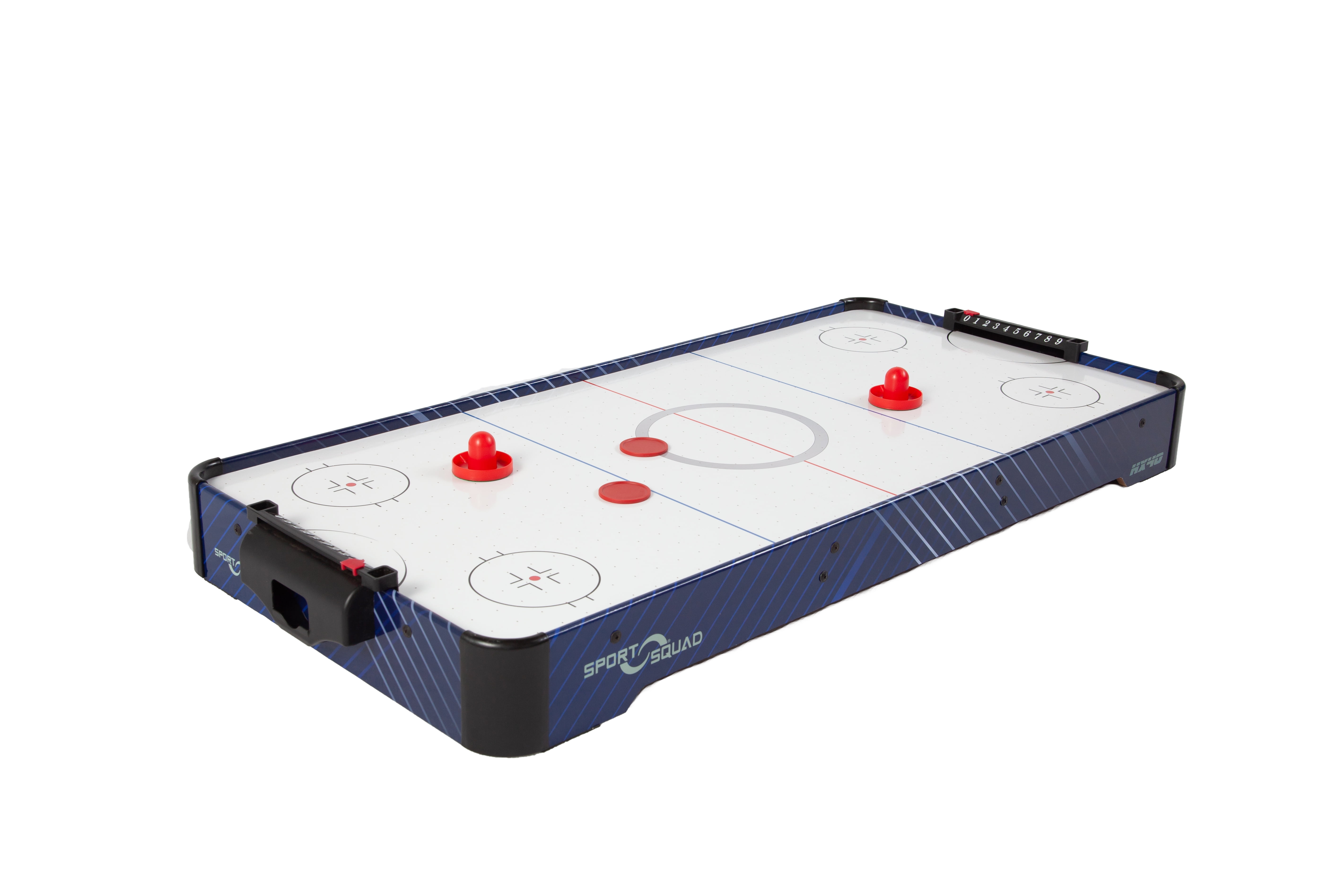 Sport Squad HX40 40Inch Electric Tabletop Air Hockey Table with 2 Pushers and 2 Pucks