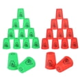 thumbnail image 1 of Sport Stacking Cups, 24pcs Sports Stacking Cups Speed Training Game for Challenge Competition Travel Party Gift for Adults, 1 of 7