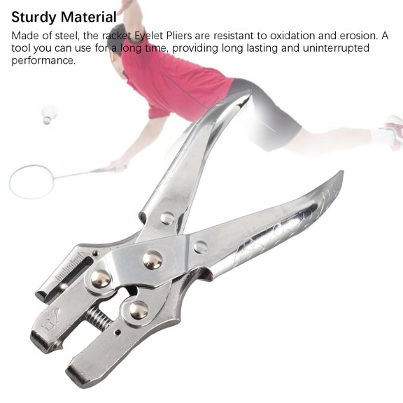 Sport Steel Badminton Racket Stringing Pliers with Ergonomic Handle for Grommet Eyelets