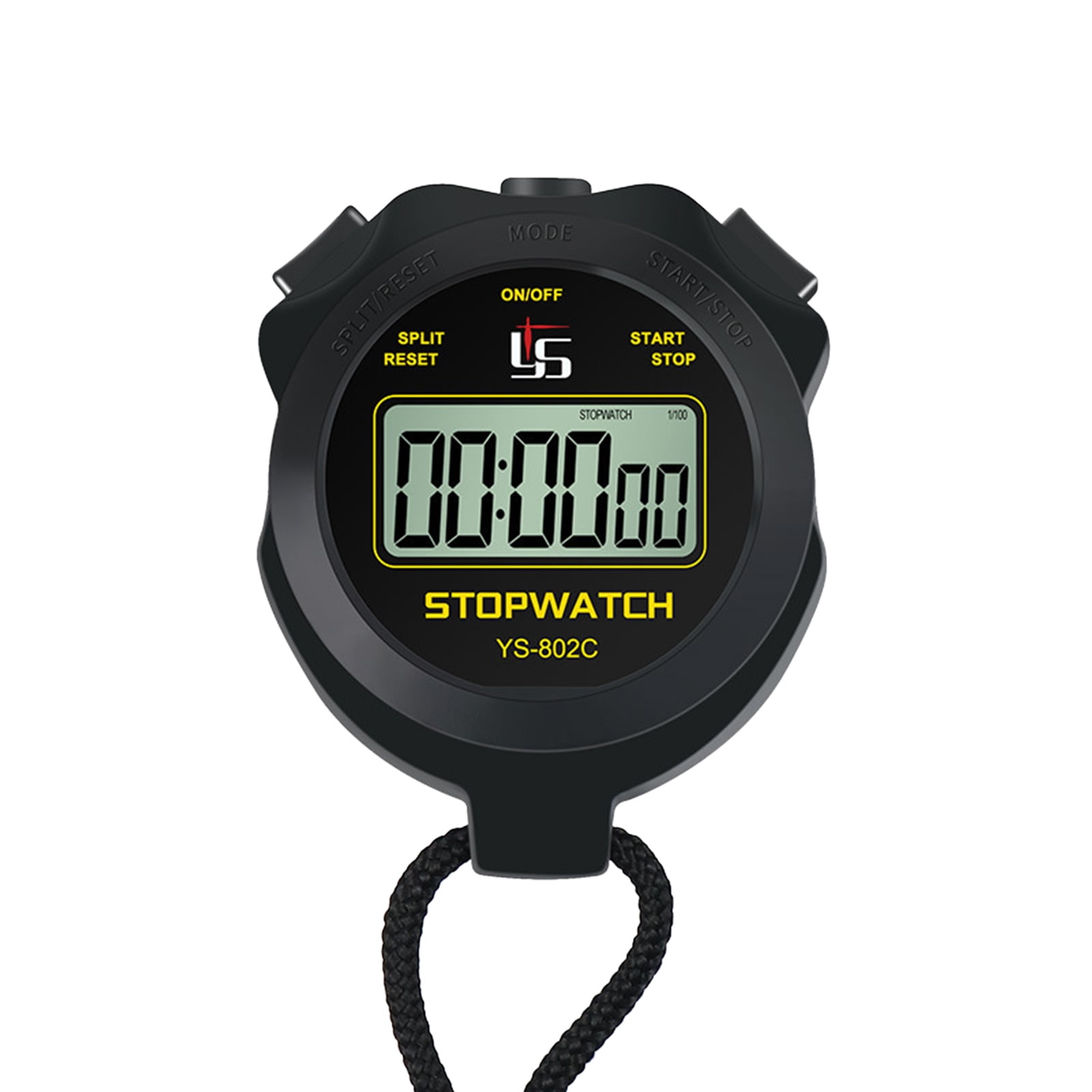 Sport Stopwatch Large Display Life Waterproof Professional Handheld
