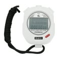 thumbnail image 1 of Sport Stopwatch Timer 100 Lap Memory 0.01 Second Timing Stop Watch Alarm Clock for Coach White, 1 of 7