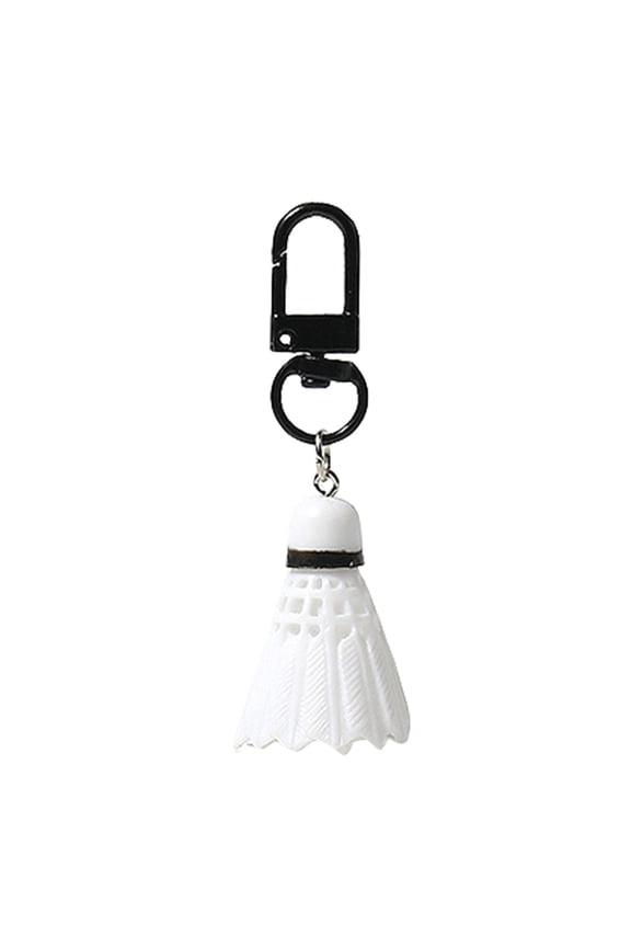Sport Styles Simulated Badminton Keychain Pendant Backpack Hangings Ornament Keyring Purse Bag Backpack Decoration