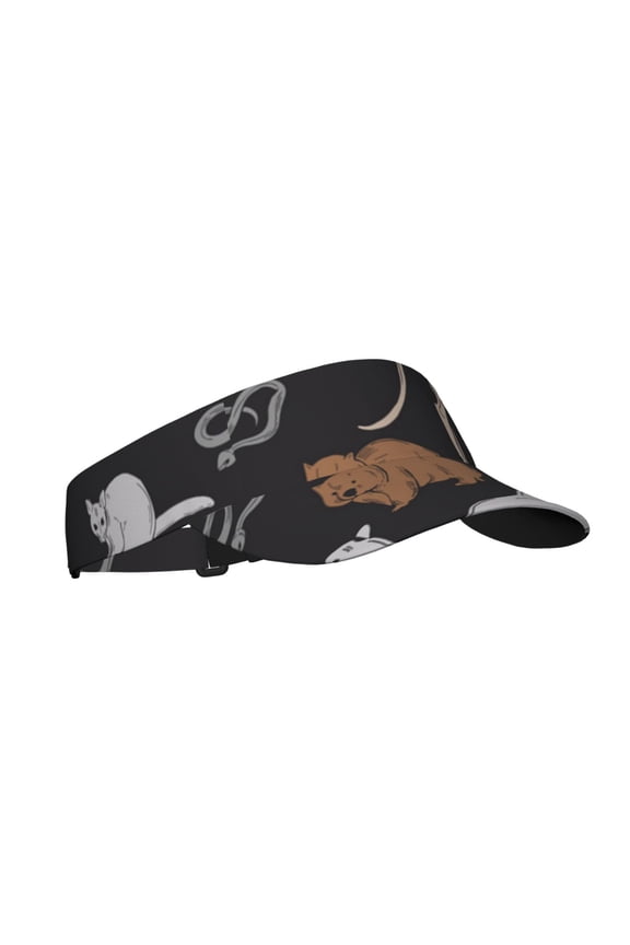 Sport Sun Visor Hats Adjustable Summer Empty Top Cap for Women Men , Australian Animals Koala