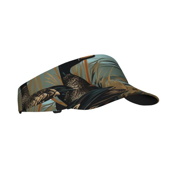 Sport Sun Visor Hats Adjustable Summer Empty Top Cap for Women Men , Mallards Duck Hunting Graphic