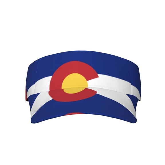 Sport Sun Visor Hats Colorado Adjustable Empty Top Baseball Cap Ball Caps For Women Men