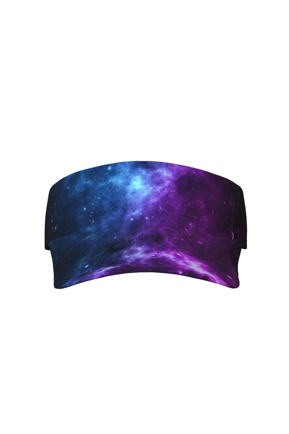 Sport Sun Visor Hats Universe Nebula Galaxy Adjustable Empty Top Baseball Cap Ball Caps For Women Men