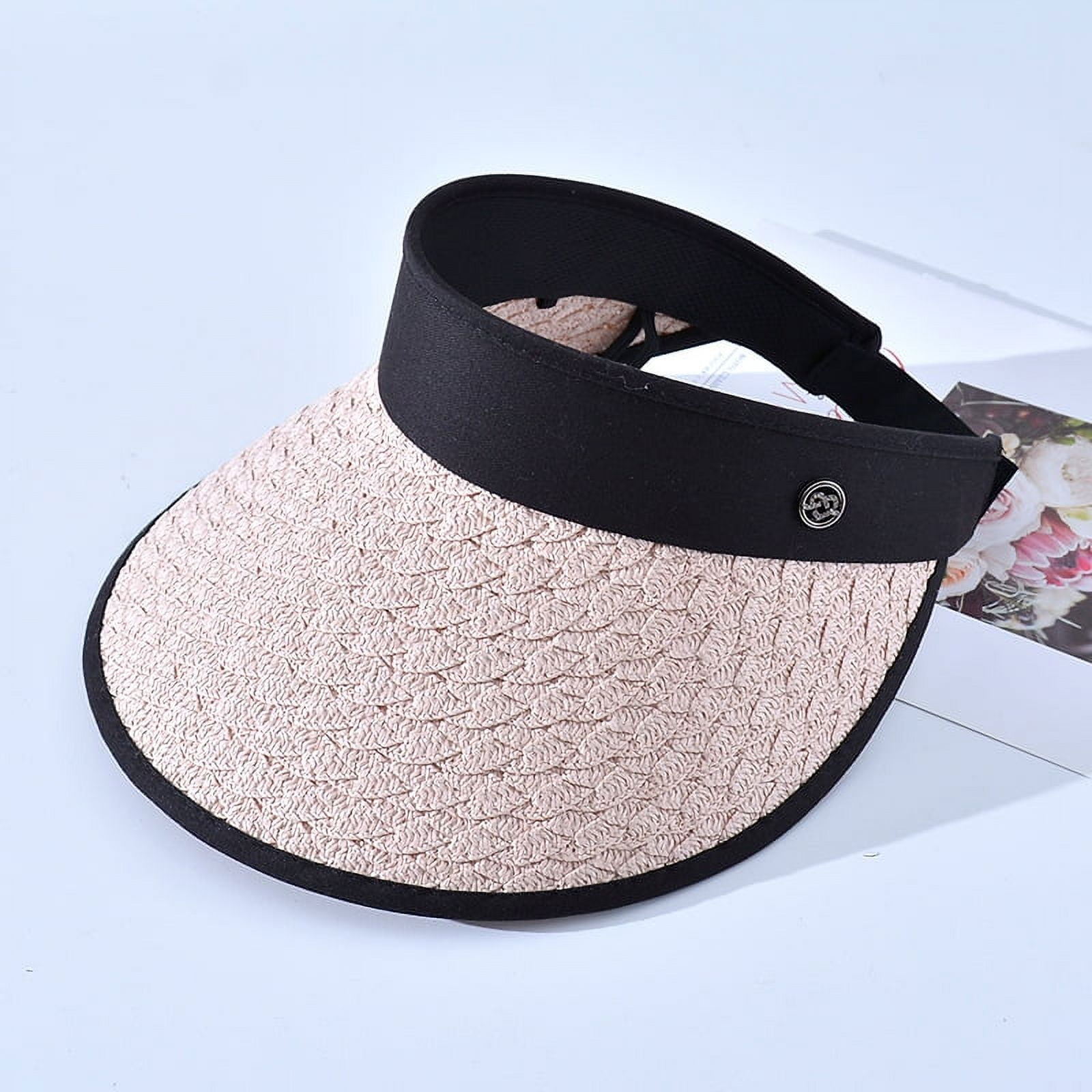 Follure Summer Cap Sun Hats for Women Visor Wide Elastic Golf Hat  Breathable Sweat Absorbent Cap