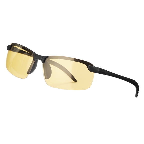 Sport Sunglasses Cycling Polarized Sun Glasses for Men Women Mountain Bike Driving Fishing Running, Black/Yellow