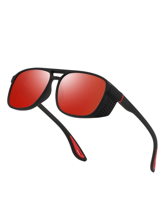 Sport Sunglasses for Men Women UV400 Wrap Around Sun Glasses for Fishing Cycling Baseball Running