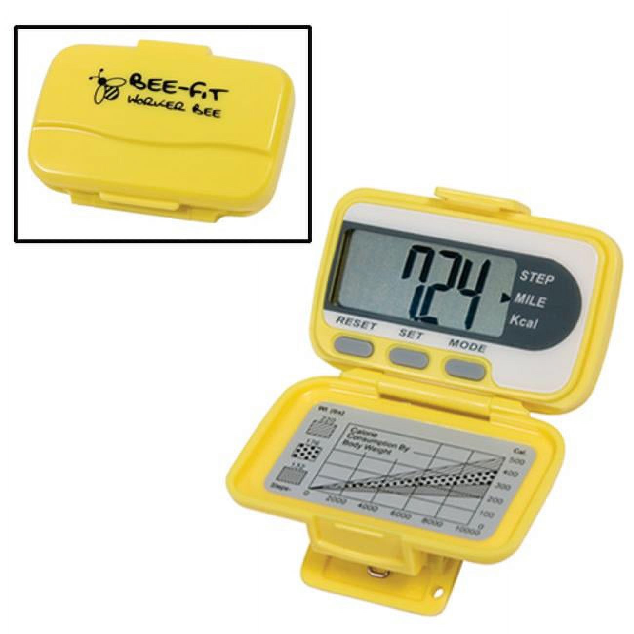 Sport Supply Group 1216769 Bee Fit Worker Bee Pedometer Fitness
