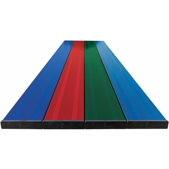 Sport Supply Group 7.5' Portable Bench with Back Size: 7.5 Foot Green