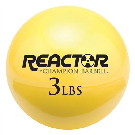 Sport Supply Group  Hand Held Fitness Ball 3lb - Yellow