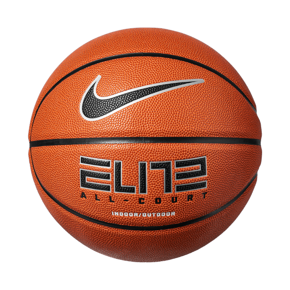 Nike Elite All Court 8P 2.0 Deflated Basketball Black | Silver 29.5