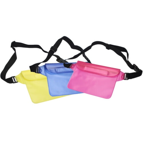 Sport Swimming Beach Waterproof Waist Pack Belt Holder Dry Bum Bag Pouch & Strap